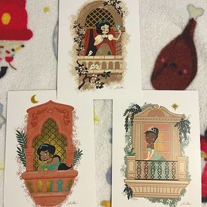 Disney Princess post cards